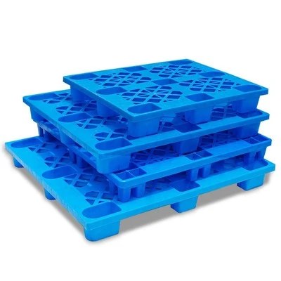 Paleți din plastic cu patru căi